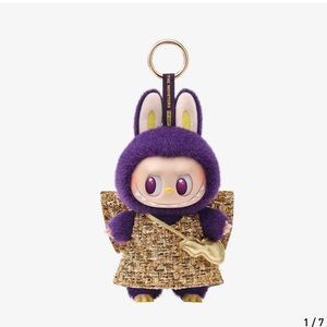 Labubu Wings of Fortune Doll - Purple and Gold